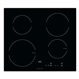 AEG 60cm Black Touch Control Four Zone Induction Hob - HK604200IB