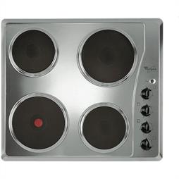 Whirlpool 60cm Stainless Steel 4 Electric Plates Hob - AKM331IX