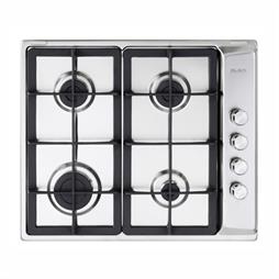 Elba 60cm Stainless Steel 4 Burner Gas Hob - 02/EES65-450XN