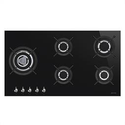 Smeg 90cm Classic Gas on Glass Hob - PV395LCN