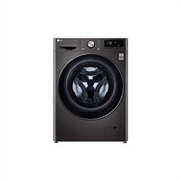LG 12kg Black Stainless Steel Front Loader Washing Machine - F4V9BWP2E