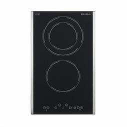 Elba 30cm 2 Plate Electric Ceramic Hob - 02/E31-050BK