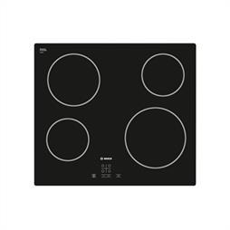 Bosch 60 cm Black Touch Control Four Zone Electric Ceramic Hob - PKE611D17E 