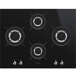 Smeg 65cm Classic Gas on Glass Hob - PV364LCN